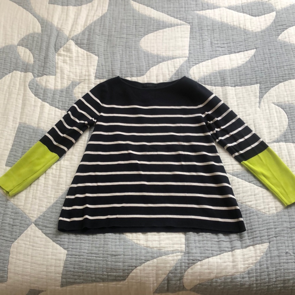 COS striped sweater